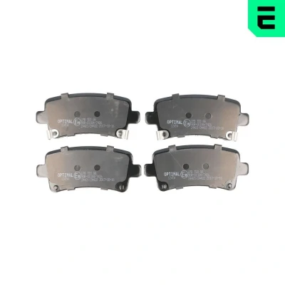 Bilde av OPTIMAL BP 12454 Bremseklosser bakaksel med akustisk slitasjevarsel OPEL: Insignia A Sports Tourer, Hatchback, Sedan