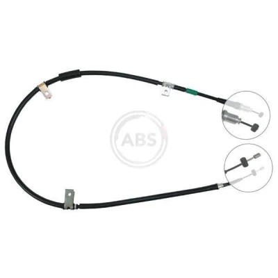 Bilde av A.B.S. K19138 Bremsekabel 1587 Skivebrems for høyre/venstre ratt