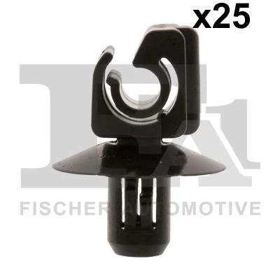 Bilde av FA1 13 40031.25 klips, pynte /beskyttelseslist svart FORD: FOCUS 3, KUGA 1, MONDEO 4