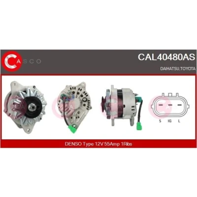 Bilde av CASCO CAL30171AS Dynamo 12V 70A FIAT: Punto Evo Hatchback, Grande Panda II Hatchback