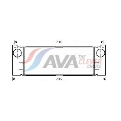 Bilde av Ladeluftkjøler mercedes benz viano [w639], vito / mixto skåp buss [w639] OE 639 501 03 01, A6395010301