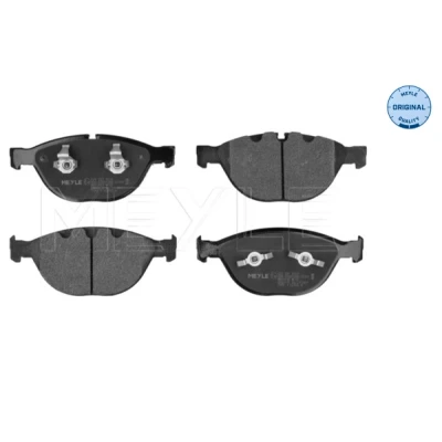 Bilde av MEYLE 025 237 9120 Bremseklosser ORIGINAL Quality framaksel klargjort for slitasjeindikator med antihyle blikk BMW: 5 Touring, Sedan, 7