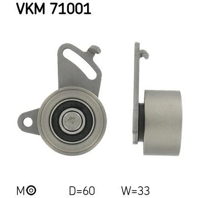 Bilde av SKF VKM 71001 Strammerull, tannrem