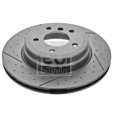 Bilde av FEBI BILSTEIN 43800 Bremseskiver bakaksel 323,8 22 5 120 slisset / perforert, innvendig ventilert belagt BMW: 3 Touring, Sedan, Coupé