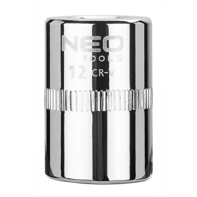 Bilde av NEO TOOLS 08 230 Pipenøkkelinnsats 1/4 3124 12 mm Krom vanadium stål SuperLock