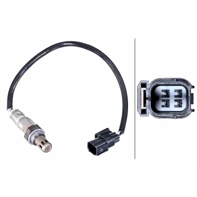 Bilde av HELLA 6PA 358 229 011 Lambdasonde oppvarmet HONDA: CR V 3, CIVIC 8, 4