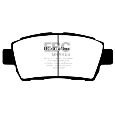 Bilde av Bremseklosser sett EBC Brakes DP41295R