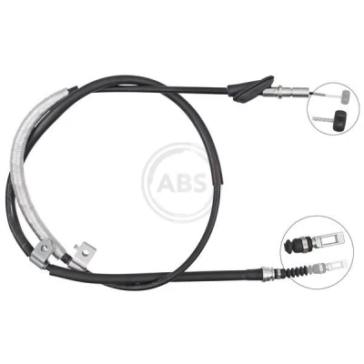 Bilde av Kabel, parkeringsbremse, Høyre bak, honda accord vii, tourer 47510 SEA E03