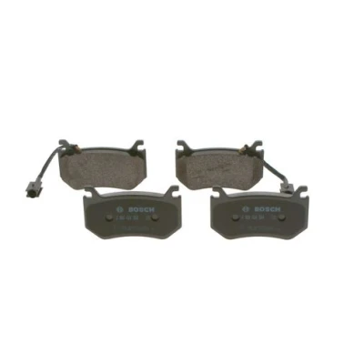 Bilde av BOSCH 0 986 424 384 Bremseklosser Low Metallic med integrert slitasjesensor ALFA ROMEO: Stelvio, Giulia Sedan