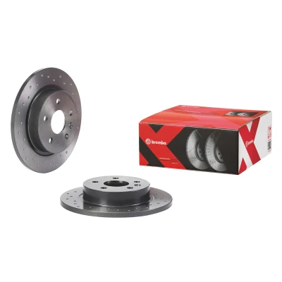 Bilde av BREMBO 08.B357.1X Bremseskiver 268 12 5 fullt ut, hullet belagt med skruer OPEL: Astra J Sports Tourer, Hatchback, Mokka / X