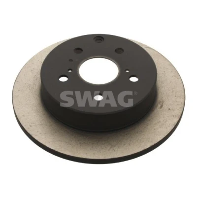 Bilde av SWAG 81 92 9353 Bremseskiver bakaksel 281 12 5 114,3 fullt ut belagt TOYOTA: RAV4 IV SUV, III SUV