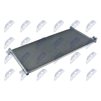 Bilde av NTY CCS VC 001 Kondensator uten tørker Aluminium 680 IVECO: DAILY 3, 3 Kasten/Kombi