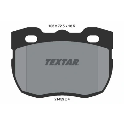 Bilde av TEXTAR 2145901 Bremseklosser ikke klargjort for slitasjeindikator LAND ROVER: Defender Pick up, SUV