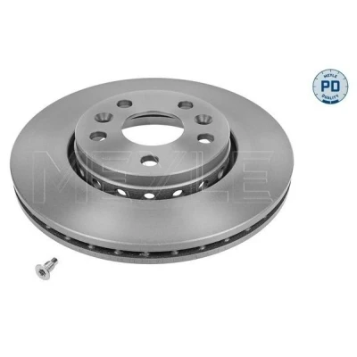 Bilde av MEYLE 16 15 521 0042/PD Bremseskiver framaksel 280 24 5 108 ventilert Sink lamell belagt med skruer PD Quality RENAULT: Kangoo II Express