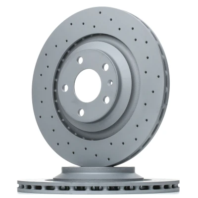 Bilde av ZIMMERMANN SPORT COAT Z 100.3321.52 Bremseskiver 330 22 6/5 5 112 utvendig ventilert, hullet belagt høy karbon AUDI: A6 C6 Avant, Sedan