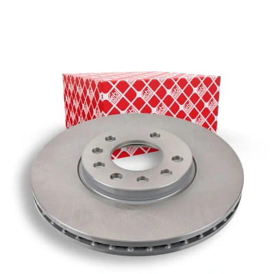 Bilde av FEBI BILSTEIN 10748 Bremseskiver framaksel 288 25 5 110 innvendig ventilert belagt SAAB: 9 3 Hatchback, Stasjonsvogn, Sedan, OPEL: Calibra A