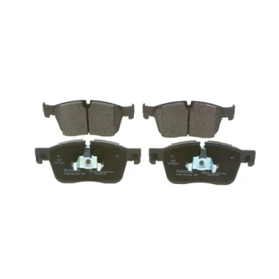 Bilde av BOSCH 0 986 494 829 Bremseklosser Low Metallic med kolbleklips, antihyle blikk JAGUAR: F Pace, I XF Sedan, LAND ROVER: Range Rover Velar