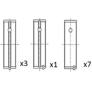 Bilde av FAI AutoParts BM1051 025 Veivaksellager
