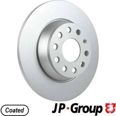 Bilde av JP GROUP 1163205900 Bremseskiver bakaksel 282 12 5 fullt ut belagt VOLKSWAGEN: Touran I, Passat B6 Variant, B8 SKODA: Octavia 2 Combi