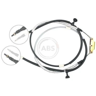 Bilde av A.B.S. K17205 Bremsekabel 1630, 1578 Skivebrems for høyre/venstre ratt OPEL: Vectra C CC