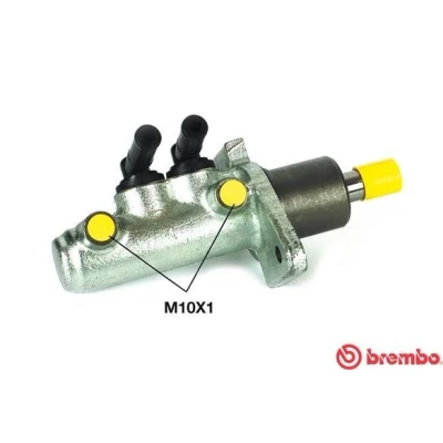Bilde av BREMBO M 56 024 Hovedsylinder 25,4 Aluminium 10 x 1 (2)