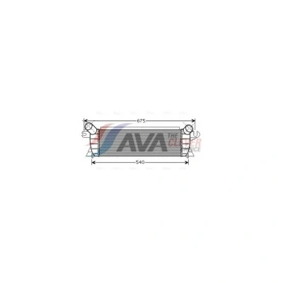 Bilde av Intercooler AVA QUALITY COOLING RTA4351