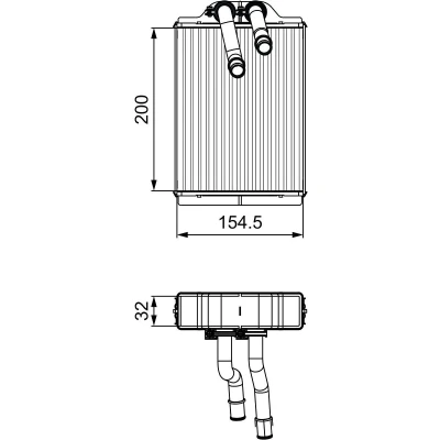 Bilde av VALEO 811551 Varmeveksler