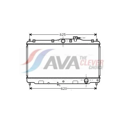 Bilde av Radiator, motorkjøling honda accord iv, aerodeck rover 600 i OE 19010PT1003, 19010PT1004, 19010PT1013