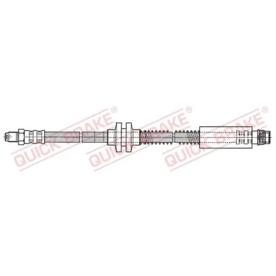 Bilde av Bremseslange, Framaksel høyre, venstre, citroën c8, c8 van, fiat ulysse, lancia phedra, peugeot 807, 807 1484536080, 4806