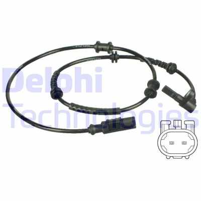 Bilde av DELPHI SS20319 ABS sensor aktiv 980 FIAT: Panda II Hatchback