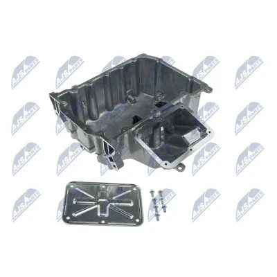 Bilde av NTY BMO VW 036 Bunnpanne med oljeplugg hull for oljenivåmåler, uten sensor SKODA: Fabia 2, VOLKSWAGEN: Polo V Hatchback