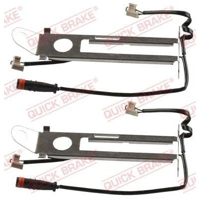 Bilde av QUICK BRAKE WS 0236 A Bremsebeleggslitasje med holder, Akselsett