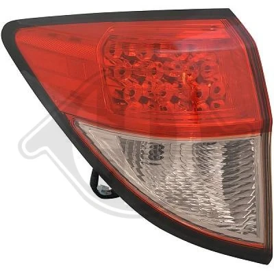 Bilde av DIEDERICHS 5292091 Baklykter venstre ytre del LED, WY21W med pæreholder
