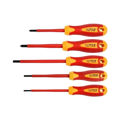 Bilde av YATO YT 2827 Skrutrekkersett 5 plast 3, 4, 5.5, PH1, PH2 Display (kartong)