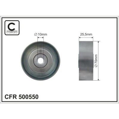 Bilde av CAFFARO 500550 Styrerulle