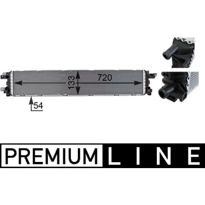 Bilde av HELLA 8MK 376 701 151 Lavtemperaturkjøler, intercooler