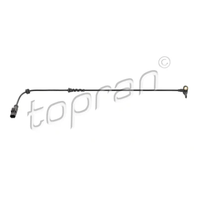 Bilde av TOPRAN 208 849 ABS Sensor venstre bakaksel, høyre bakaksel med kabel for kjøretøy 644 OPEL: Corsa D Hatchback, FIAT: Grande Punto Hatchback