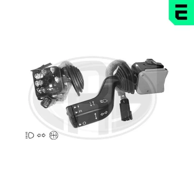 Bilde av Bryter komplett rattstamme, opel omega b, b kombi, sintra, vectra halvkombi, 09 181 011, 12 41 215,