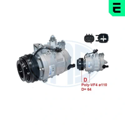 Bilde av Kompressor, klimaanlegg, ford galaxy iii, mondeo halvkombi v, sedan turnier s max, 2026792, 2036679, 2062122, 520365