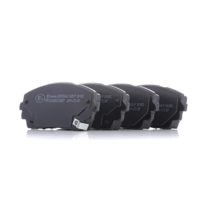 Bilde av BREMBO P 30 053 Bremseklosser med akustisk slitasjevarsel uten tilbehør KIA: Picanto II, I