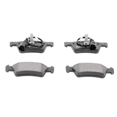 Bilde av VAICO V10 8298 Bremseklosser Q+, original equipment manufacturer quality bakaksel inkl. slitasjevarselkontakt VOLKSWAGEN: Transporter 5