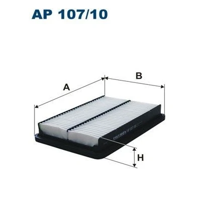Bilde av FILTRON AP 107/10 Luftfilter 42 196 277 Filterinnsats HYUNDAI: SANTA FE 2, ix35, KIA: SORENTO 2