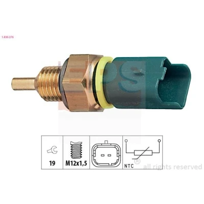 Bilde av EPS 1.830.276 Kjølevæsketemperatursensor Made in Italy OE Equivalent grønn PEUGEOT: 607 Sedan, Expert II Tepee, Van