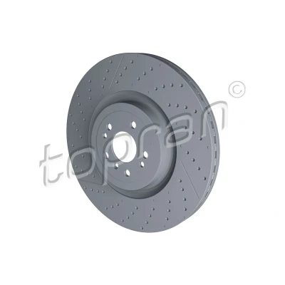 Bilde av TOPRAN 409 322 Bremseskiver framaksel 390 36 5 112 slisset / perforert, ventilert belagt MERCEDES BENZ: GL, GLE SUV, GLS