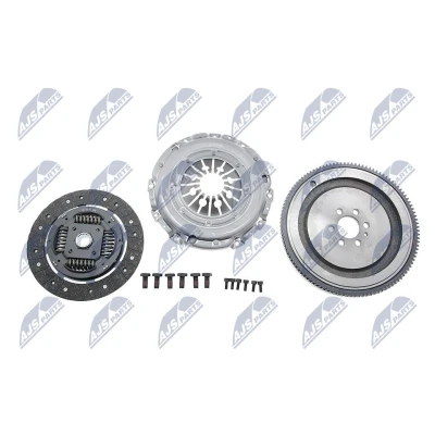 Bilde av NTY NZS PL 005 Clutch med clutchtrykkplate, uten sentral utkobling svinghjul, skruesett, clutchplate SAAB: 9 3 Sedan, Stasjonsvogn