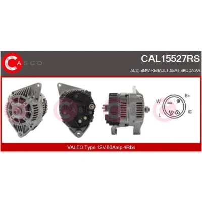 Bilde av CASCO CAL10307AS Dynamo 12V 150A FIAT: Ducato III Flatvogn lastebil / Chassis, Minibuss, FORD: Transit Mk6 Van