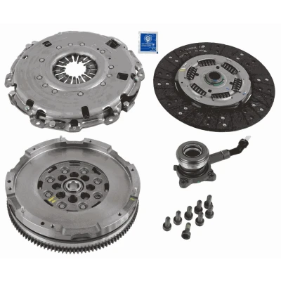 Bilde av SACHS 2290 601 150 Clutch med sentral utkobling, clutchtrykkplate, dobbeltmassesvinghjul, svinghjulskruer clutchplate 260