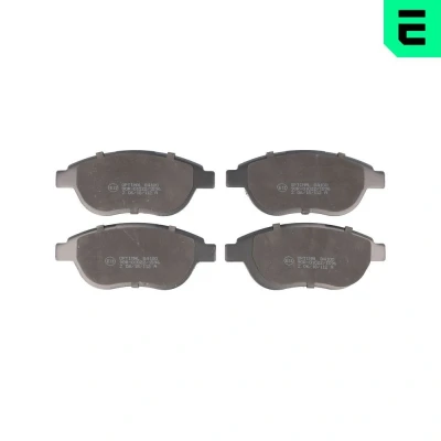 Bilde av OPTIMAL BP 84100 Bremseklosser framaksel ikke klargjort for slitasjeindikator PEUGEOT: 207 Hatchback, 307 Stasjonsvogn, SW