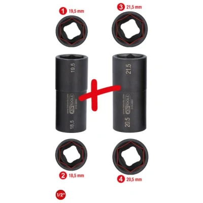 Bilde av KS TOOLS 515.0895 Kraftpipe sett