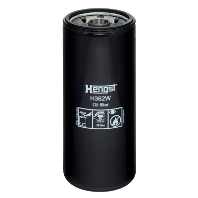 Bilde av HENGST FILTER H362W Oljefilter 1 1/8 16 U Påskruingsfilter VOLVO: FL 6